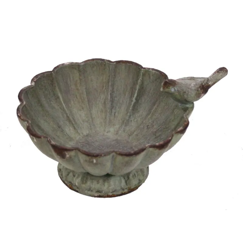 schaaltje vogel turquoise